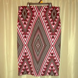 Women’s Printed Pencil Skirt